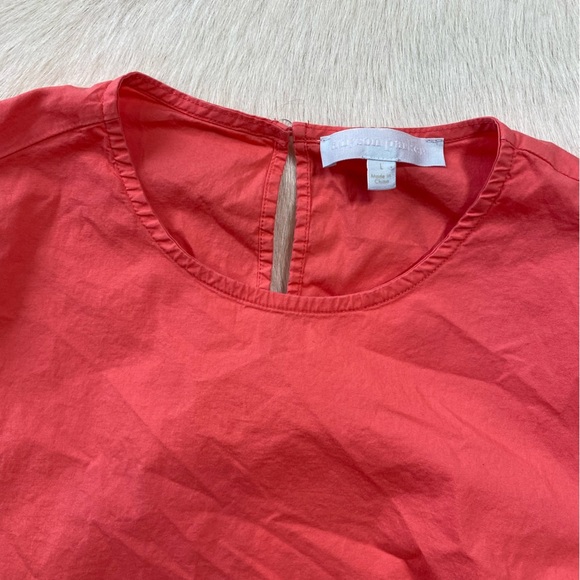 Adyson Parker Coral Tiered Dress with Pockets - Picture 7 of 11